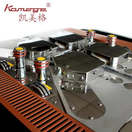 Kamege XD-166 Four wheeled leather belt edge polishing grinding machine